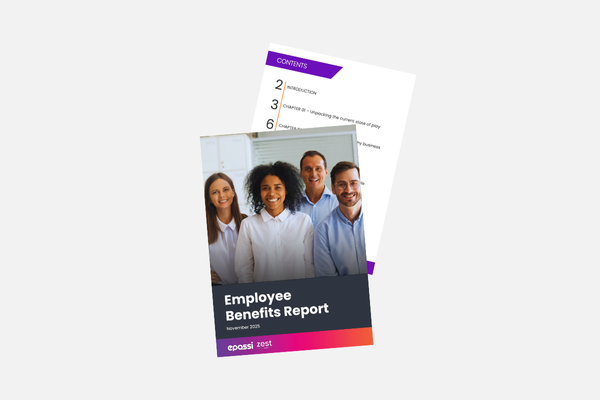 Employee Benefits Report 2025 - Tile Image